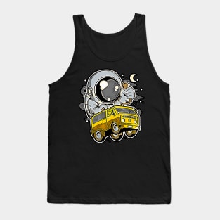 Astronaut Car Racer • Funny And Cool Sci-Fi Cartoon Drawing Design Great For Any Occasion And For Everyone Tank Top